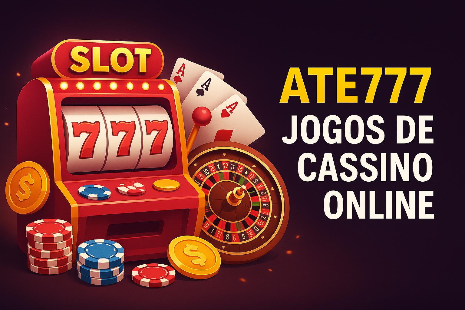 Jogos de cassino online inovadores e emocionantes na ATE777