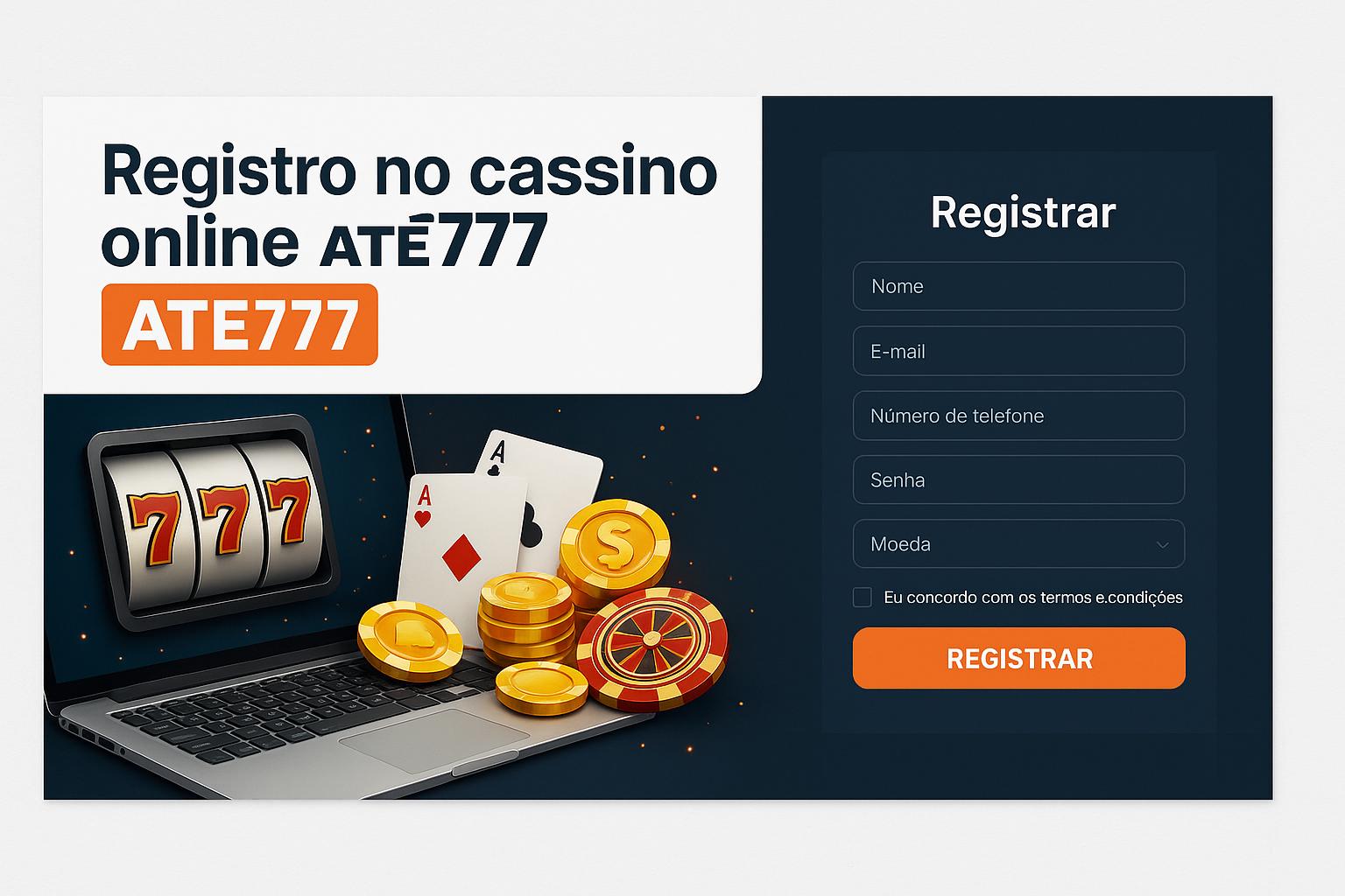 Não Perca tempo, o rRgistro na site ATE777